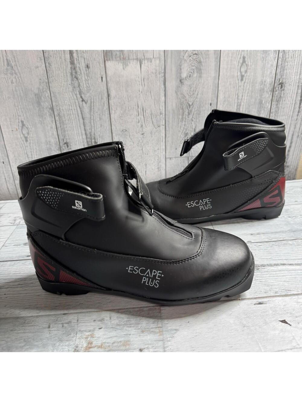 Salomon Escape Plus Prolink Cross Country Ski Boots Men Size 6.5 EUR 39 1/3 UK 6